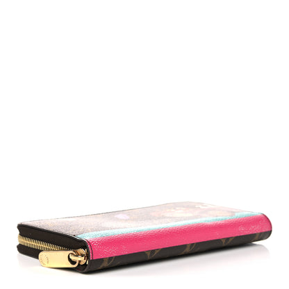 Louis Vuitton Monogram 2015 Christmas Animation Zippy Wallet Hibiscus 4 of 14