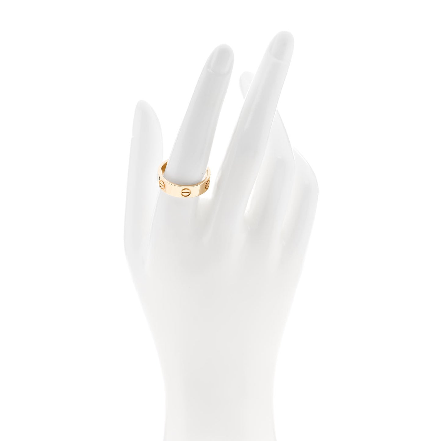 18K Yellow Gold 5.5mm LOVE Ring 58 8.25