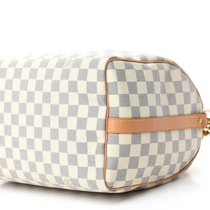 Louis Vuitton Damier Azur Speedy Bandouliere 30 8 of 12