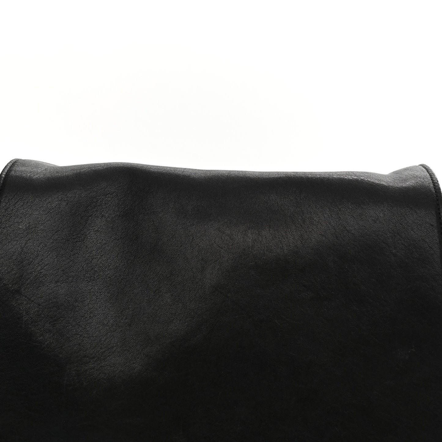 Lambskin Amalia Flap Shoulder Bag Black