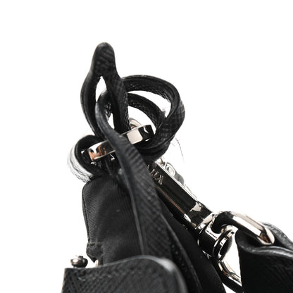 Prada Nylon Re-Edition 2005 Shoulder Bag Black 12 of 13