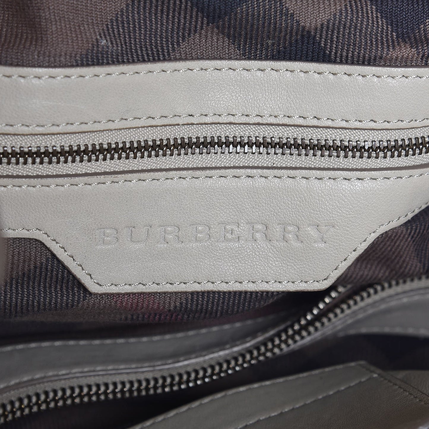 Lambskin Quilted Medium Enmore Hobo Grey
