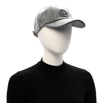 Hermes Wool Davis Varsity Hat 58 Gris Clair 2 of 11