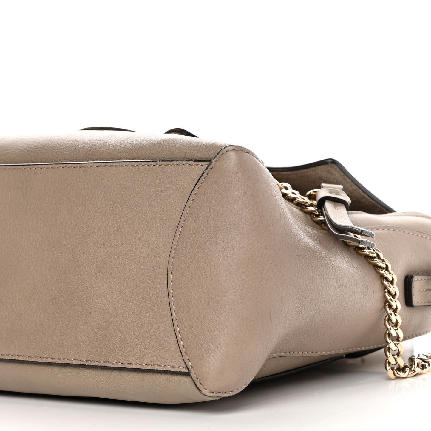 Calfskin Small Faye Day Shoulder Bag Motty Grey