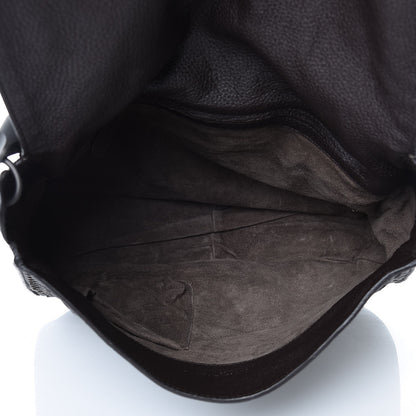 Bottega Veneta Cervo Deerskin Medium Flap Shoulder Bag Ebano 4 of 6