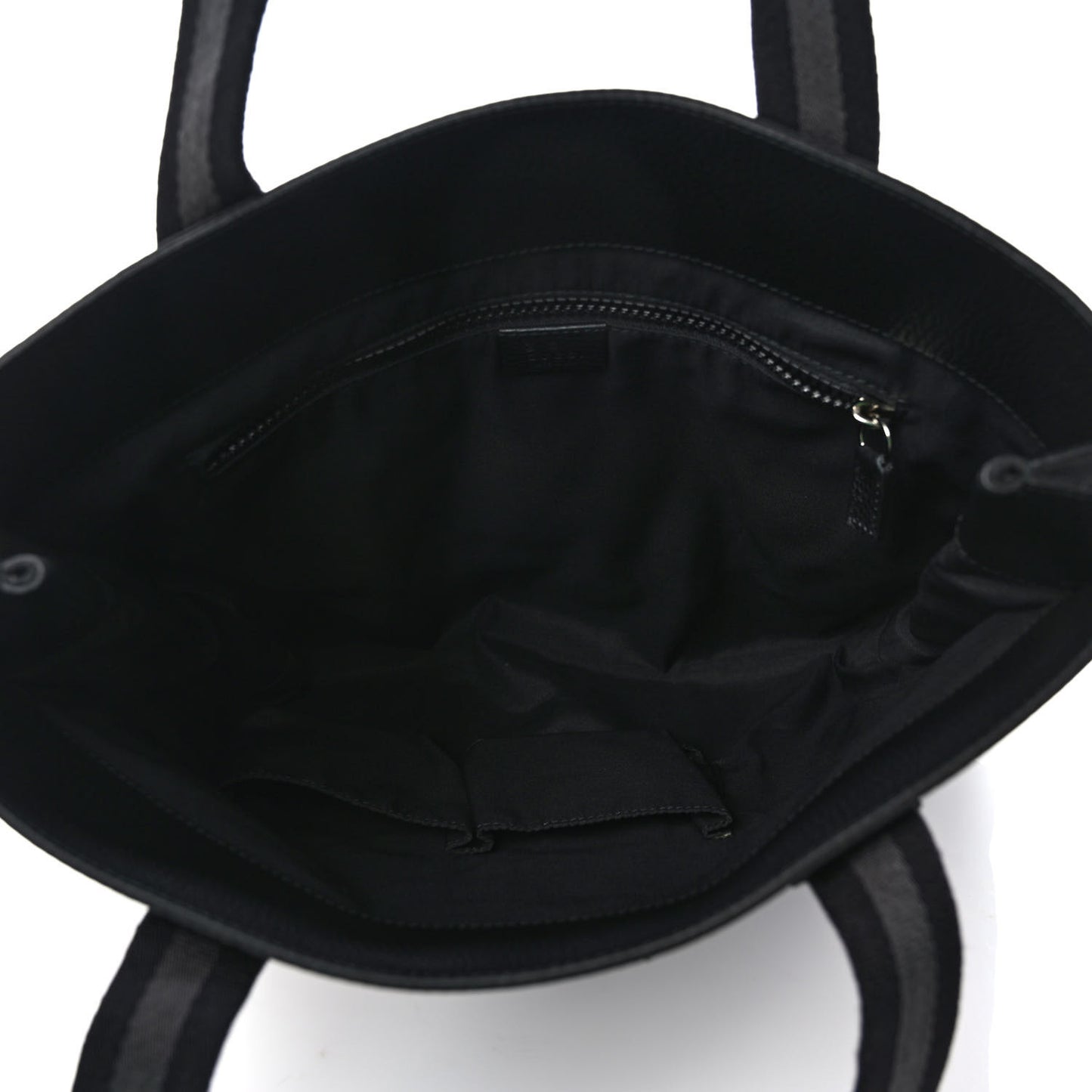 Nylon Monogram Tote Black