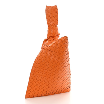 Bottega Veneta Nappa Intrecciato BV Twist Orange 3 of 12