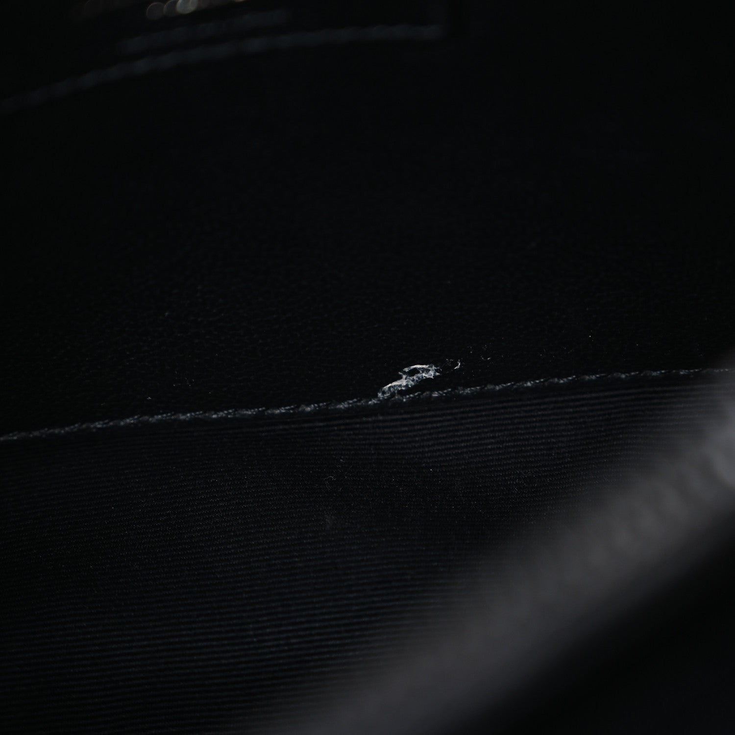 Saint Laurent Calfskin Y Quilted Monogram Monochrome Small Loulou Chain Satchel Black 11 of 11