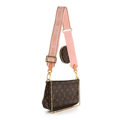 Louis Vuitton Monogram Multi Pochette Accessories Rose Clair 3 of 19