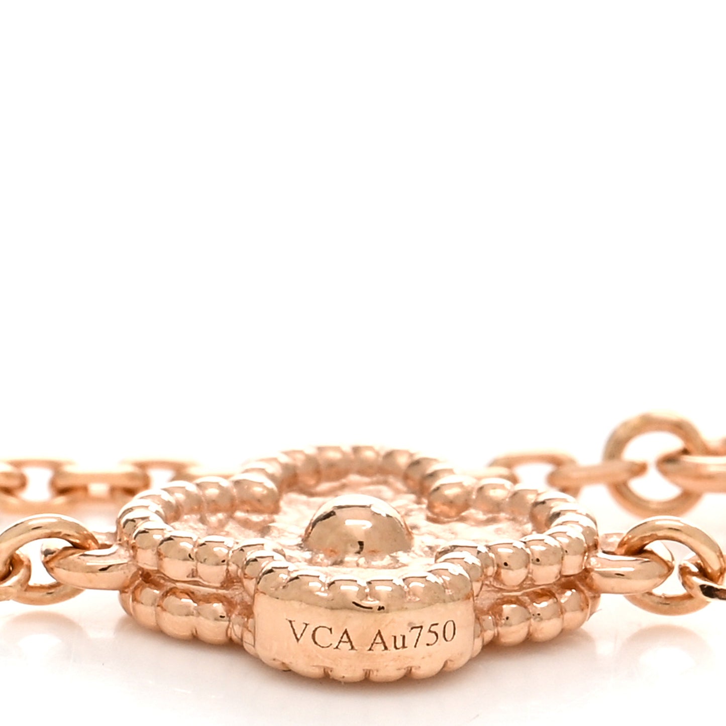 18K Rose Gold 6 Motifs Sweet Alhambra Bracelet