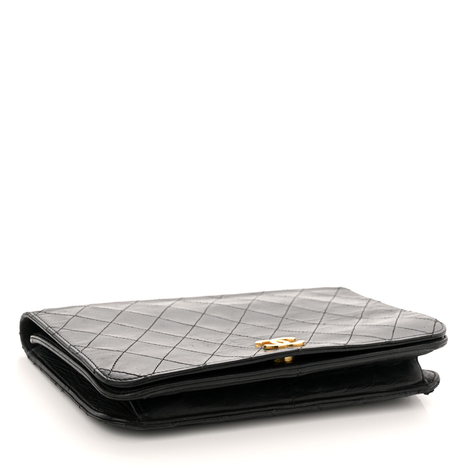 Chanel Lambskin Quilted Small Single Flap Bag Black 4 of 13