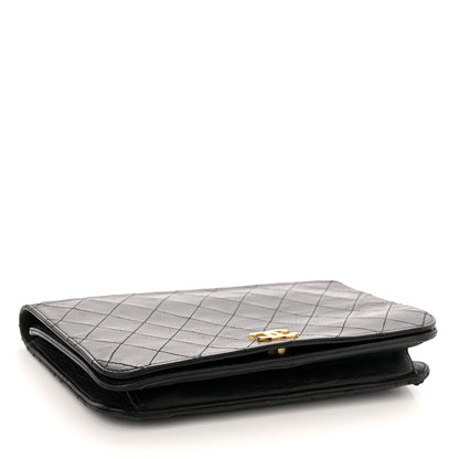 Chanel Lambskin Quilted Small Single Flap Bag Black 4 of 13