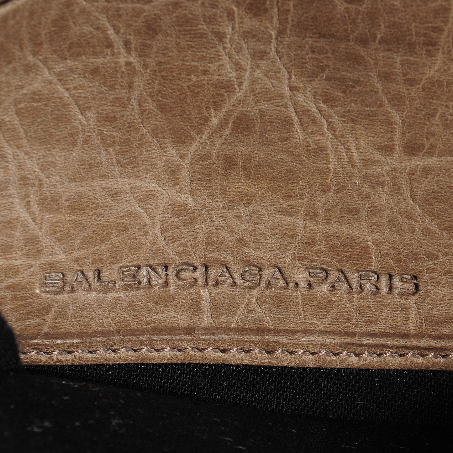 Agneau Giant 12 Rose Gold Hardware Continental Zip Around Wallet Gris Poivre