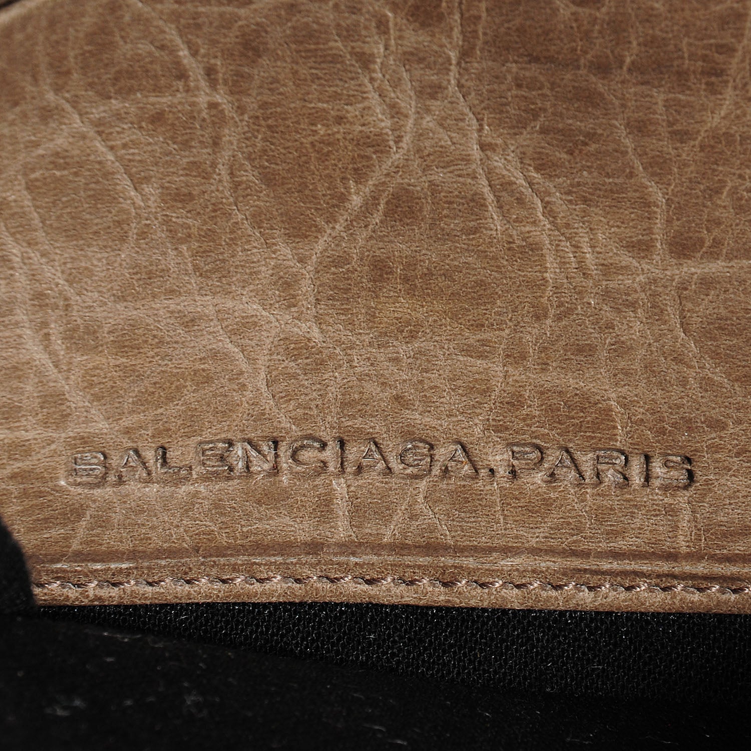 Balenciaga Agneau Giant 12 Rose Gold Hardware Continental Zip Around Wallet Gris Poivre 8 of 10