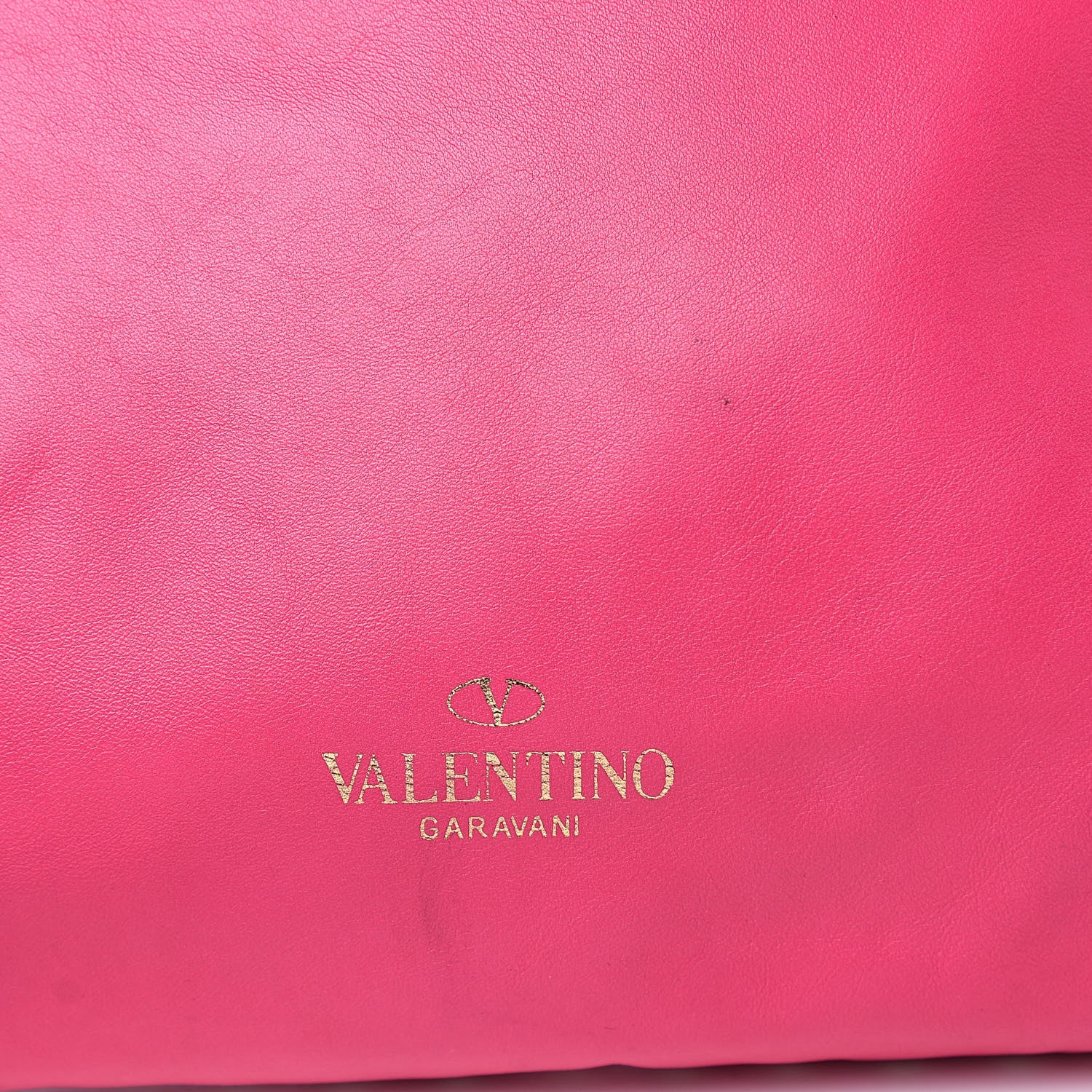 Valentino Garavani Vitello Small Rockstud Hobo Pop Fuxia 12 of 13