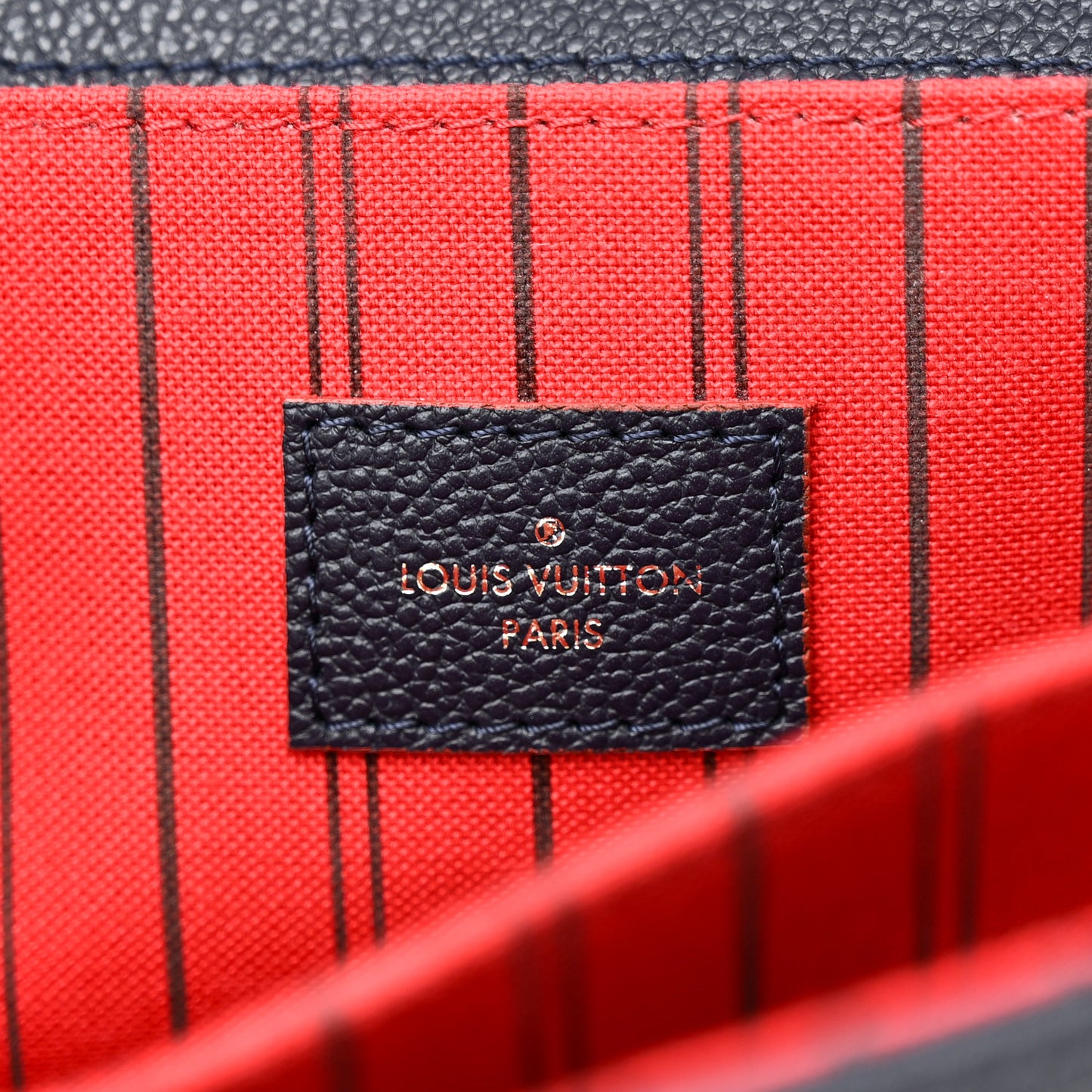 Empreinte Pochette Metis Marine Rouge