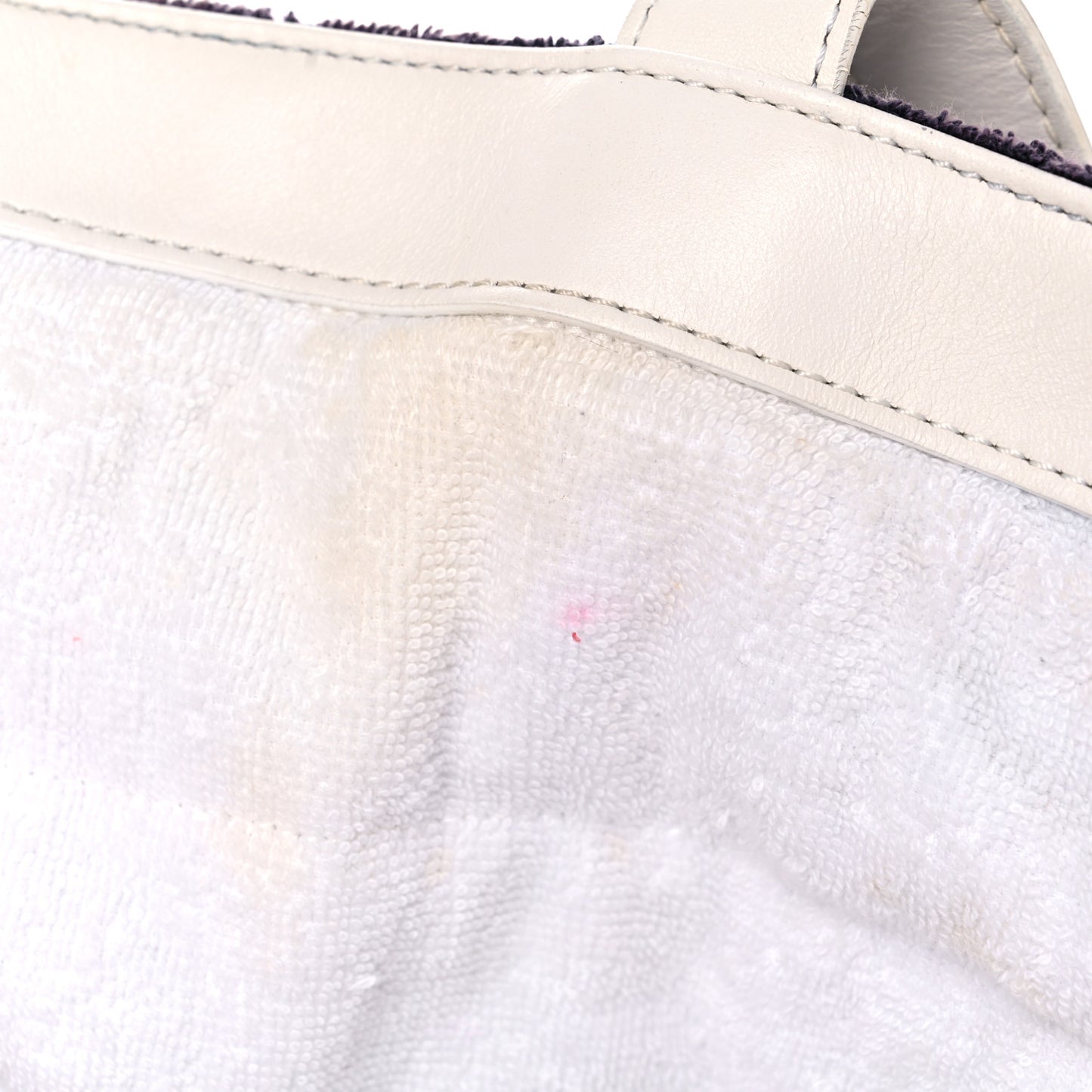 Terry Cotton CC Beach Tote Navy White