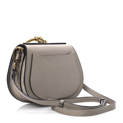 Chloe Calfskin Suede Small Nile Bracelet Bag Motty Grey 3 of 14
