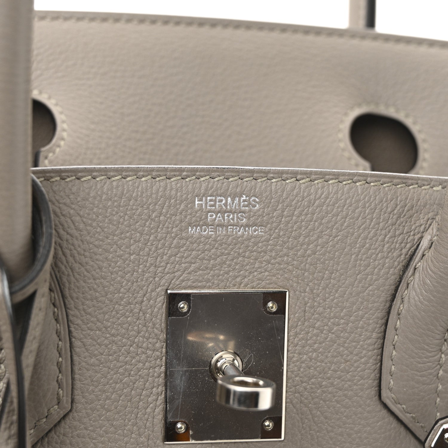 Hermes Taurillon Novillo Birkin 30 Gris Asphalte 7 of 14