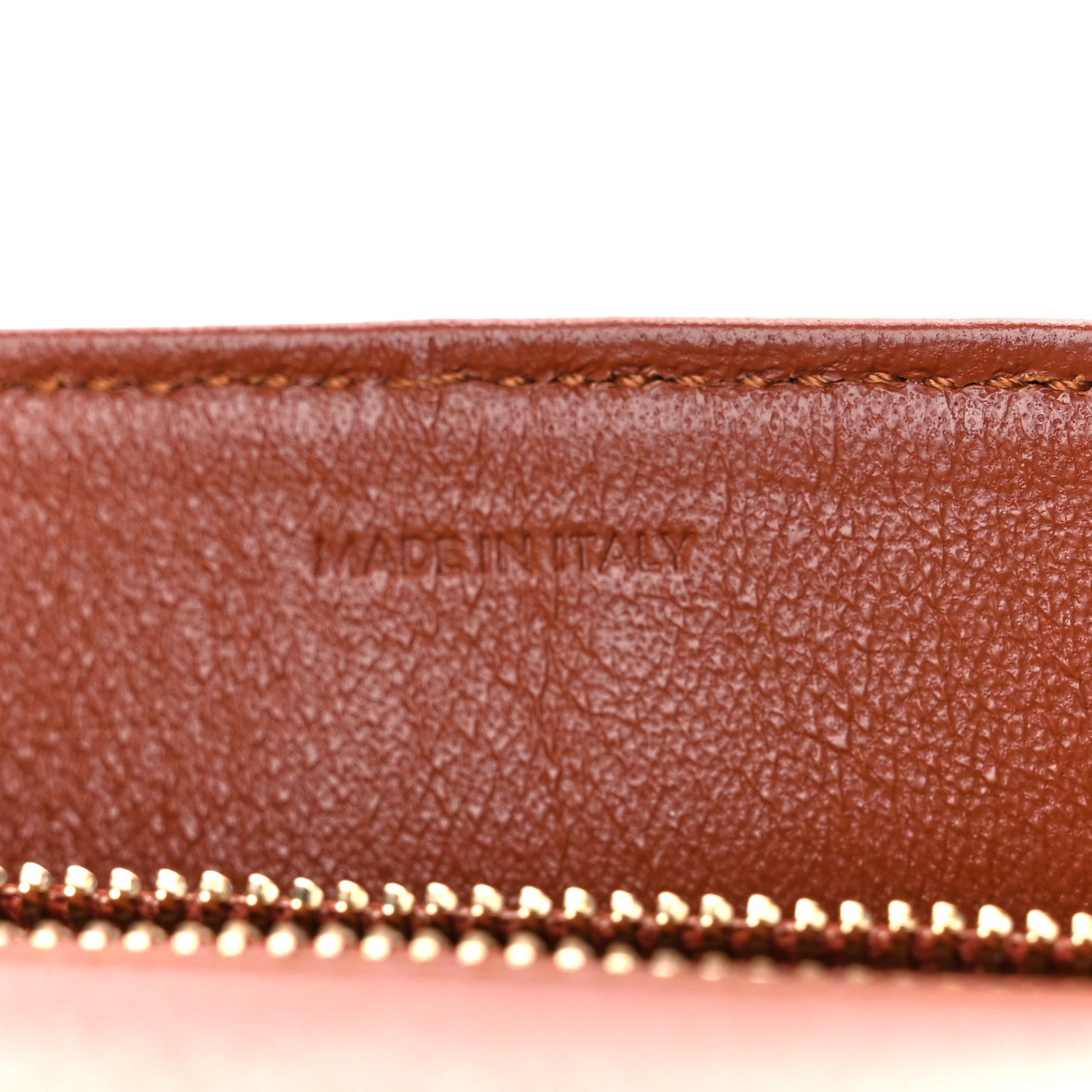 Celine Calfskin Crocodile Embossed Medium Tassel Bag Tan 6 of 11