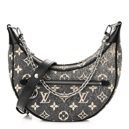 Louis Vuitton Monogram Jacquard Denim Loop Black 1 of 10