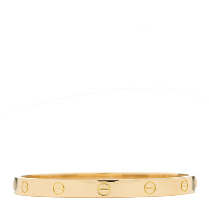 Cartier 18K Yellow Gold LOVE Bracelet 18 2 of 6