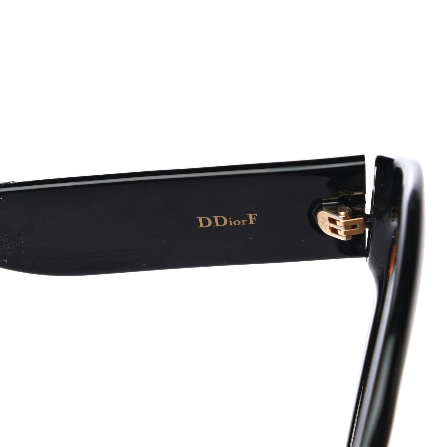 Christian Dior Acetate DDiorF Cat Eye Sunglasses Brown 6 of 8