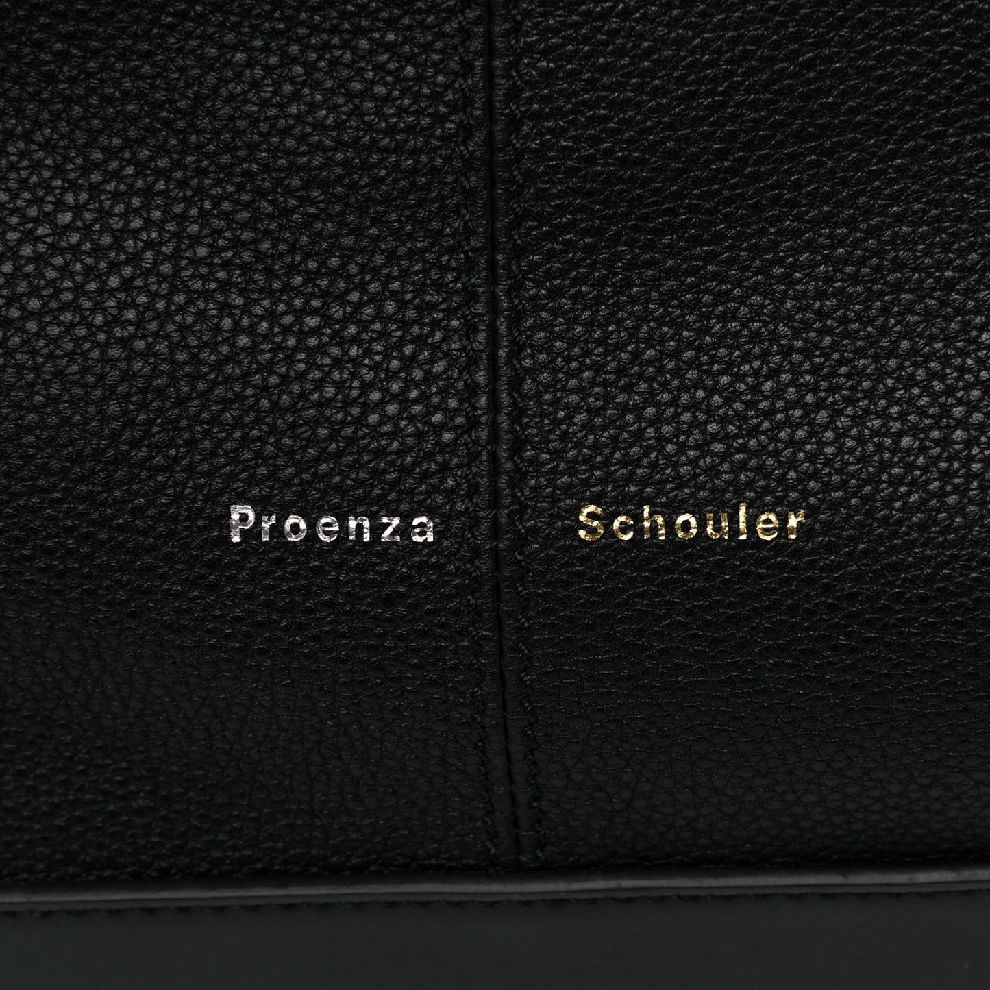 Calfskin Large PS19 Satchel Black