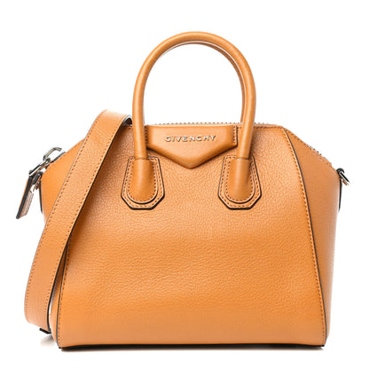 Givenchy Sugar Goatskin Mini Antigona Amber 1 of 9
