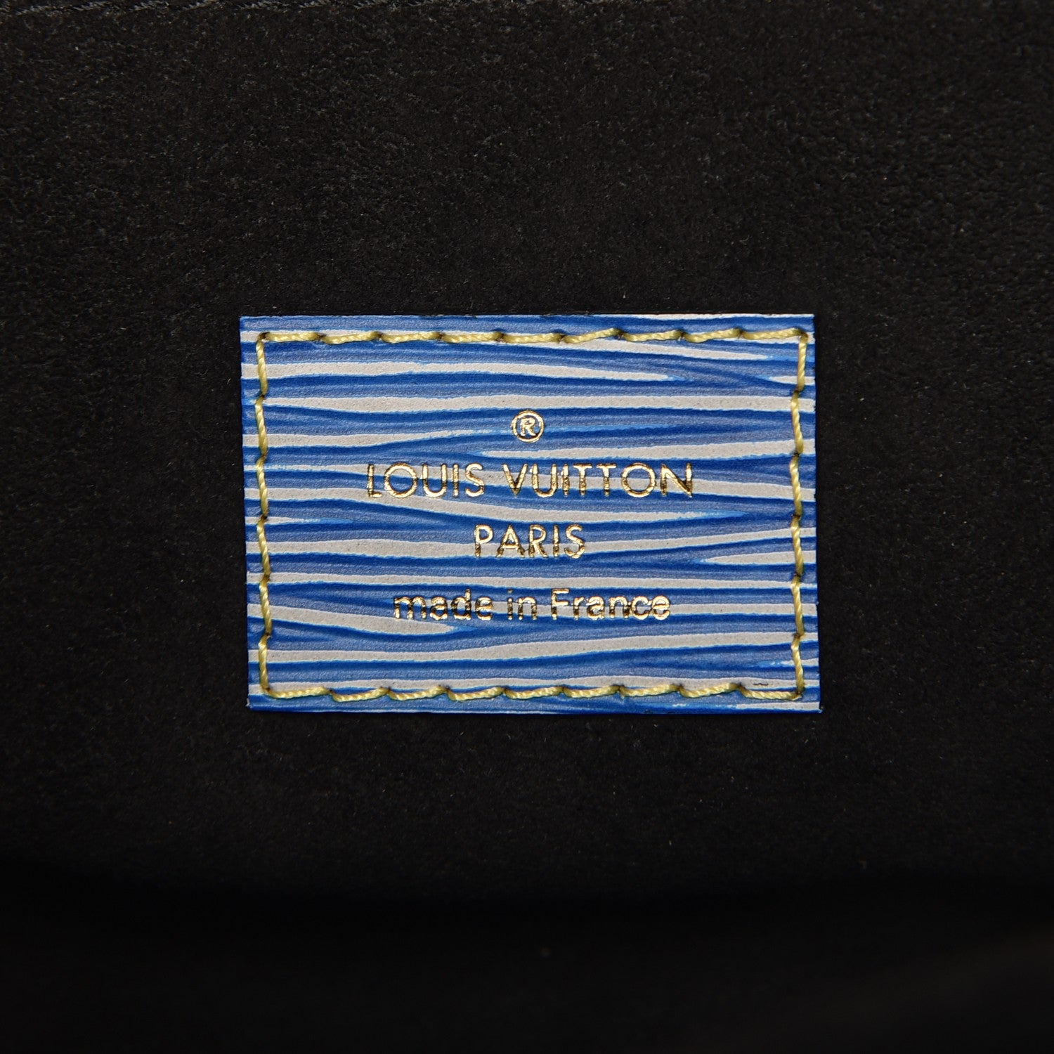 Louis Vuitton Epi Reverse Monogram Pochette Metis Denim Light 6 of 7