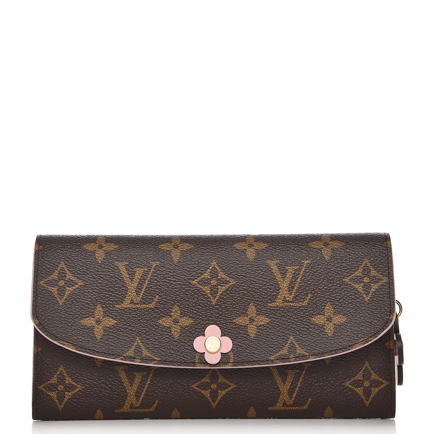 Louis Vuitton Monogram Bloom Flower Emilie Wallet 1 of 6