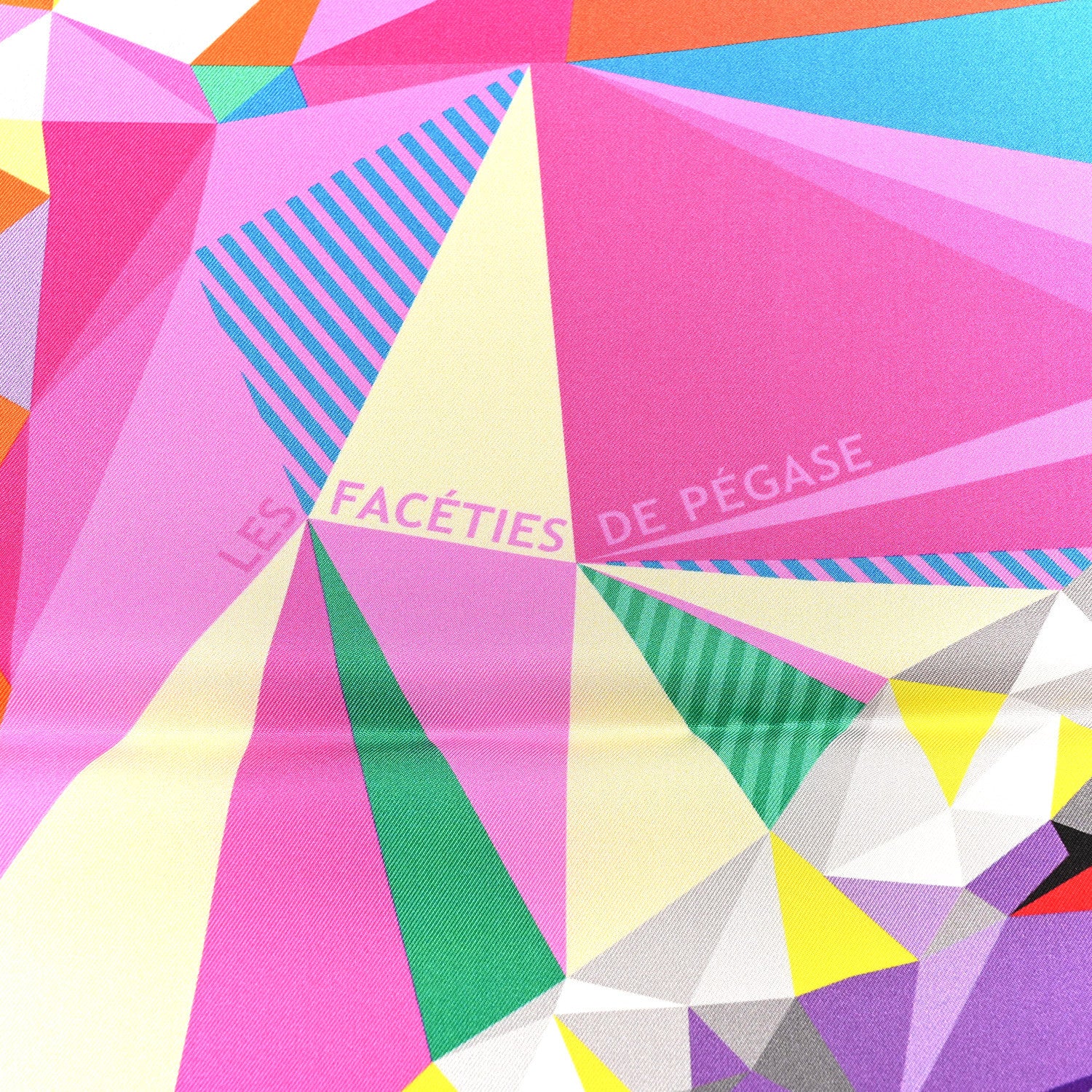 Hermes Silk Les Faceties De Pegase Scarf 90 Multicolor 5 of 7
