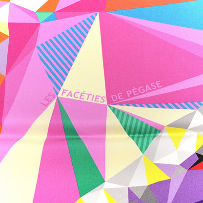 Hermes Silk Les Faceties De Pegase Scarf 90 Multicolor 5 of 7