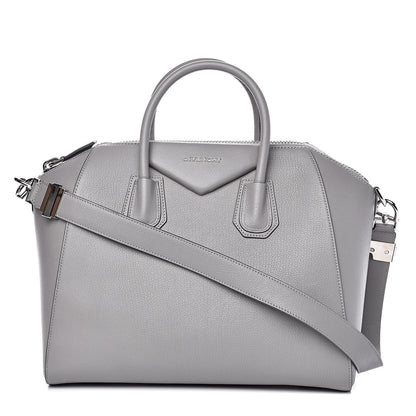 Givenchy Sugar Goatskin Medium Antigona Pearl Grey 1 of 12