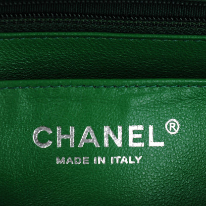 Chanel Caviar Quilted Mini Rectangular Flap Green 7 of 7