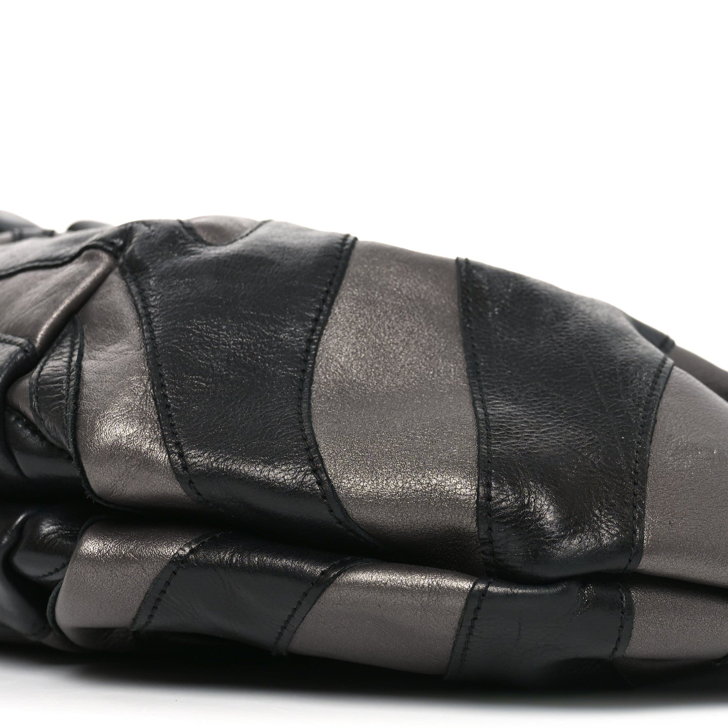 Prada Vitellino Mordo Hobo Graphite 9 of 9