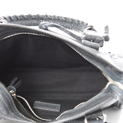 Balenciaga Agneau Classic Silver Hardware Mini City Gris Fossile 4 of 9