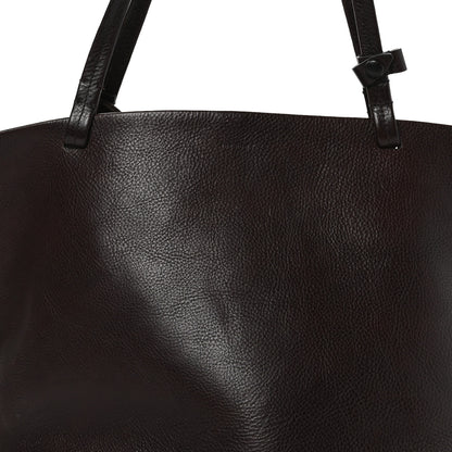 The Row Grained Calfskin Park Tote Three Brown Ans 8 of 13