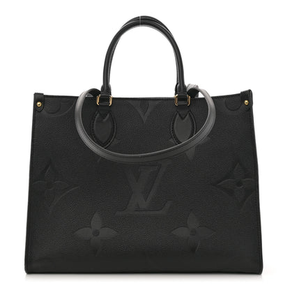 Louis Vuitton Empreinte Monogram Giant Onthego MM Black 1 of 9