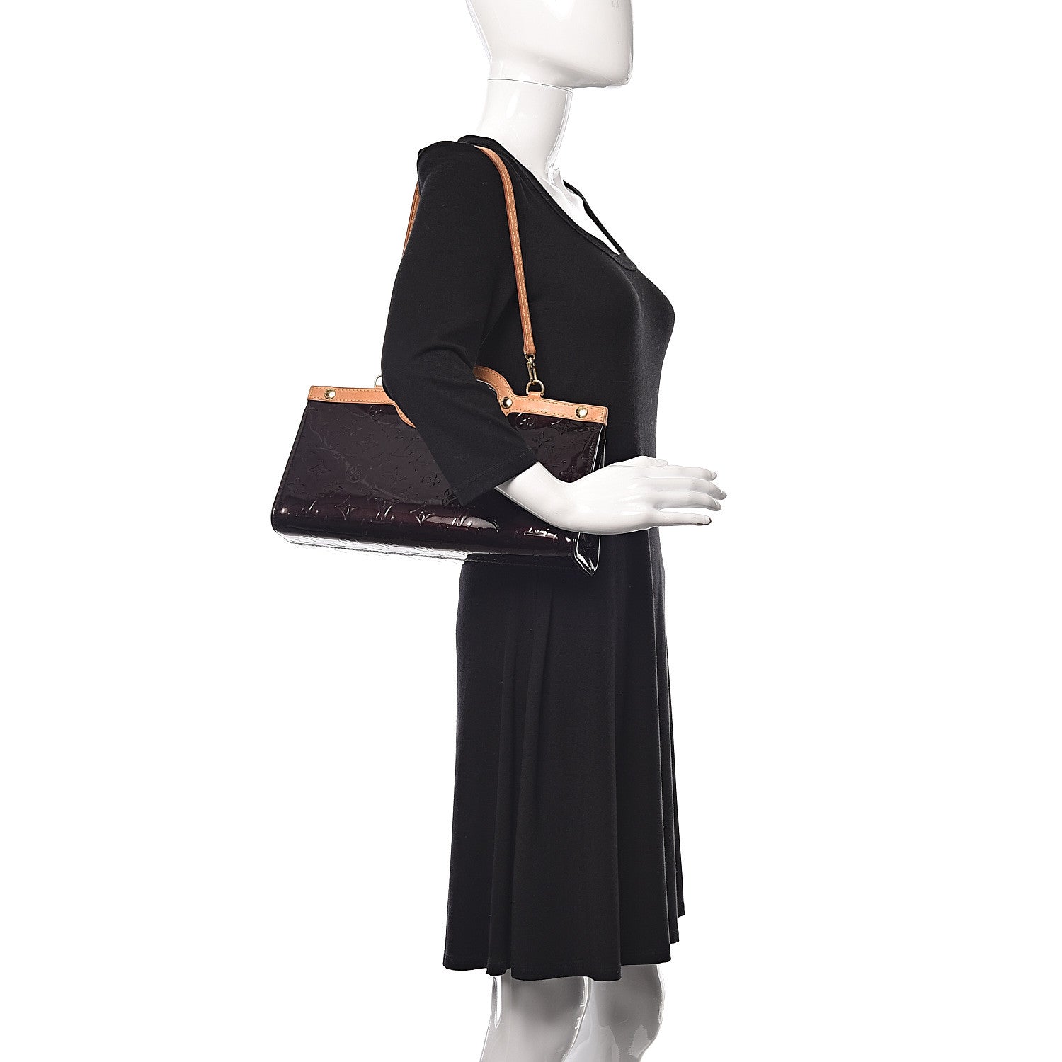 Louis Vuitton Vernis Roxbury Drive Amarante 2 of 9