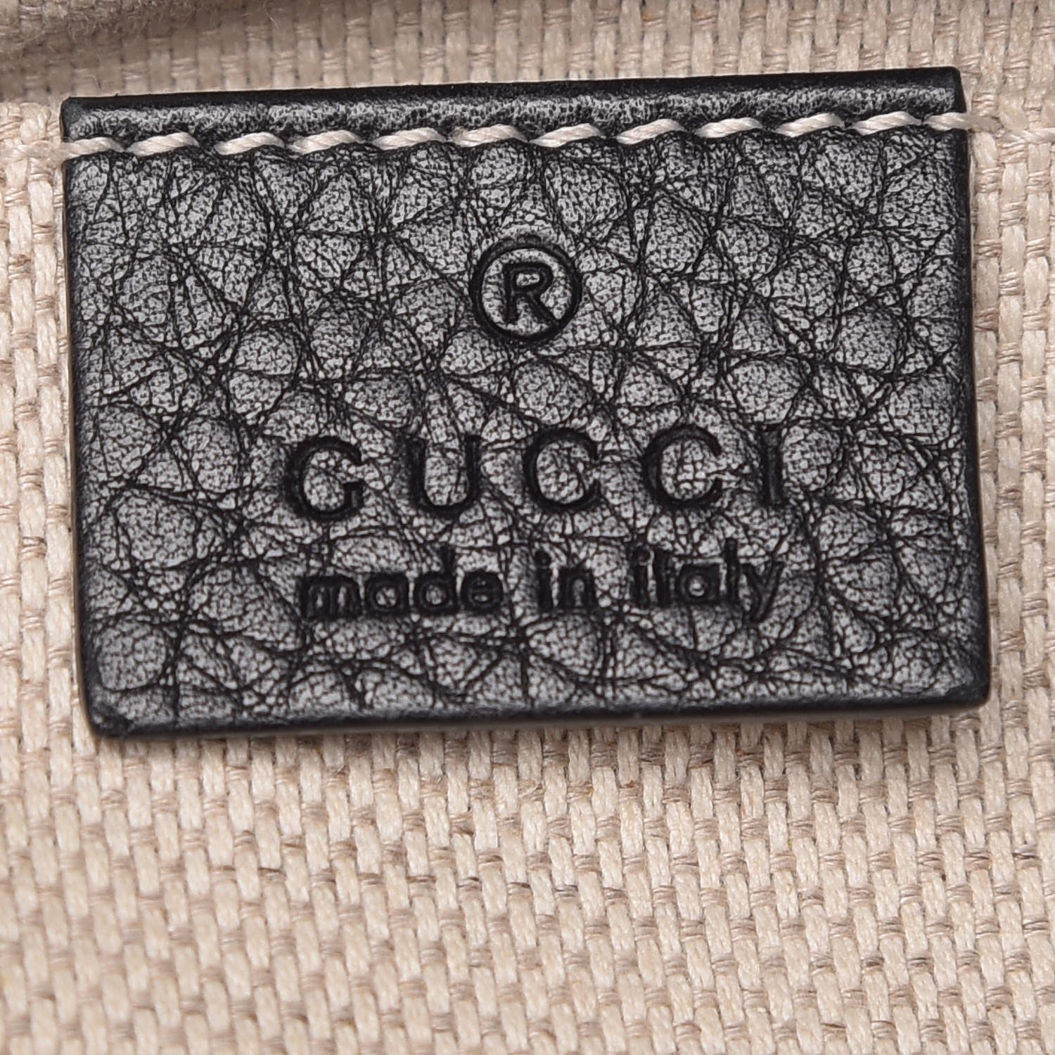 Gucci Pebbled Calfskin Small Soho Disco Bag Black 7 of 9