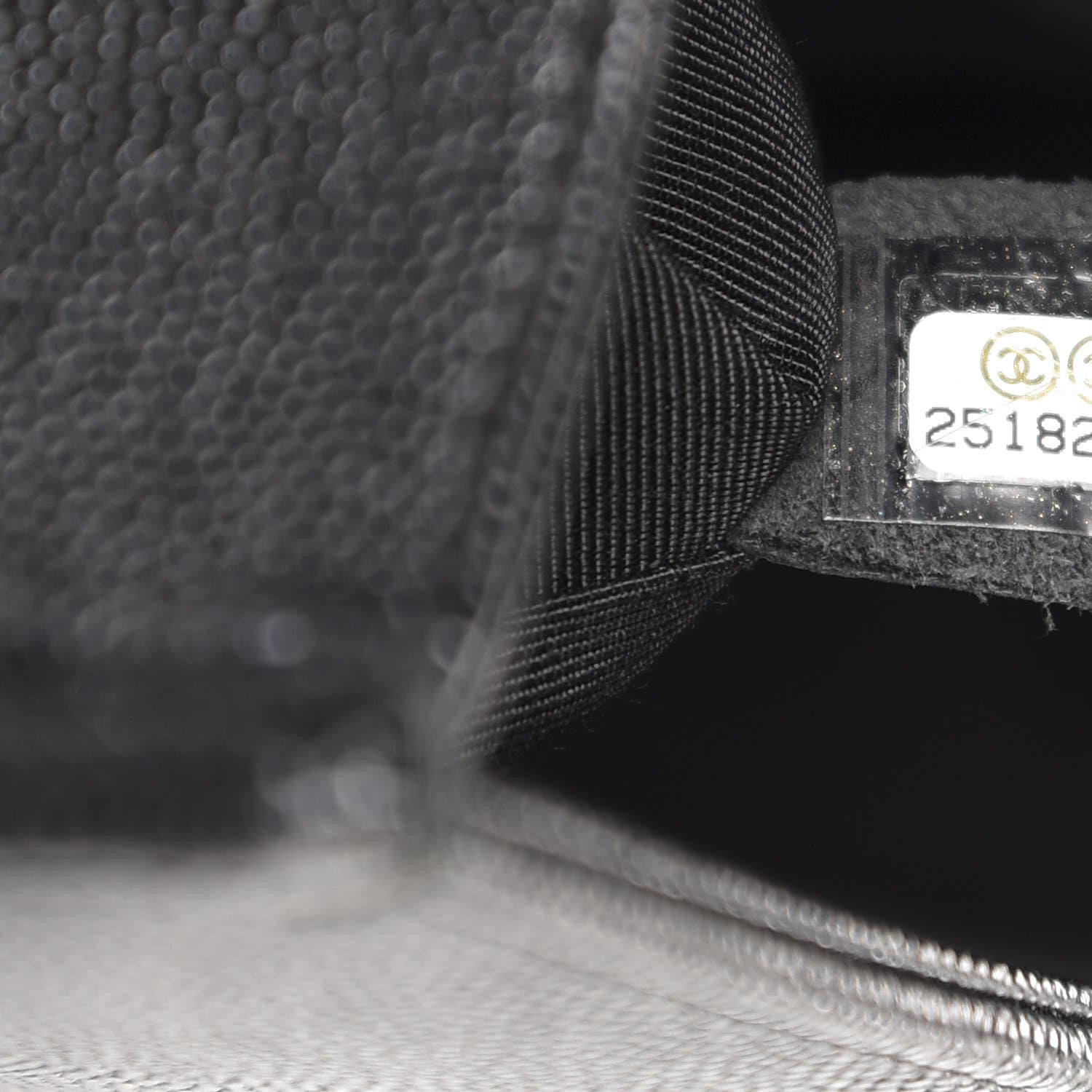 Chanel Caviar Quilted Medium Boy Flap Black 7 of 10