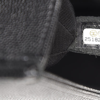 Chanel Caviar Quilted Medium Boy Flap Black 7 of 10