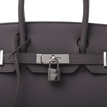 Hermes Togo Birkin 30 Etain 10 of 11