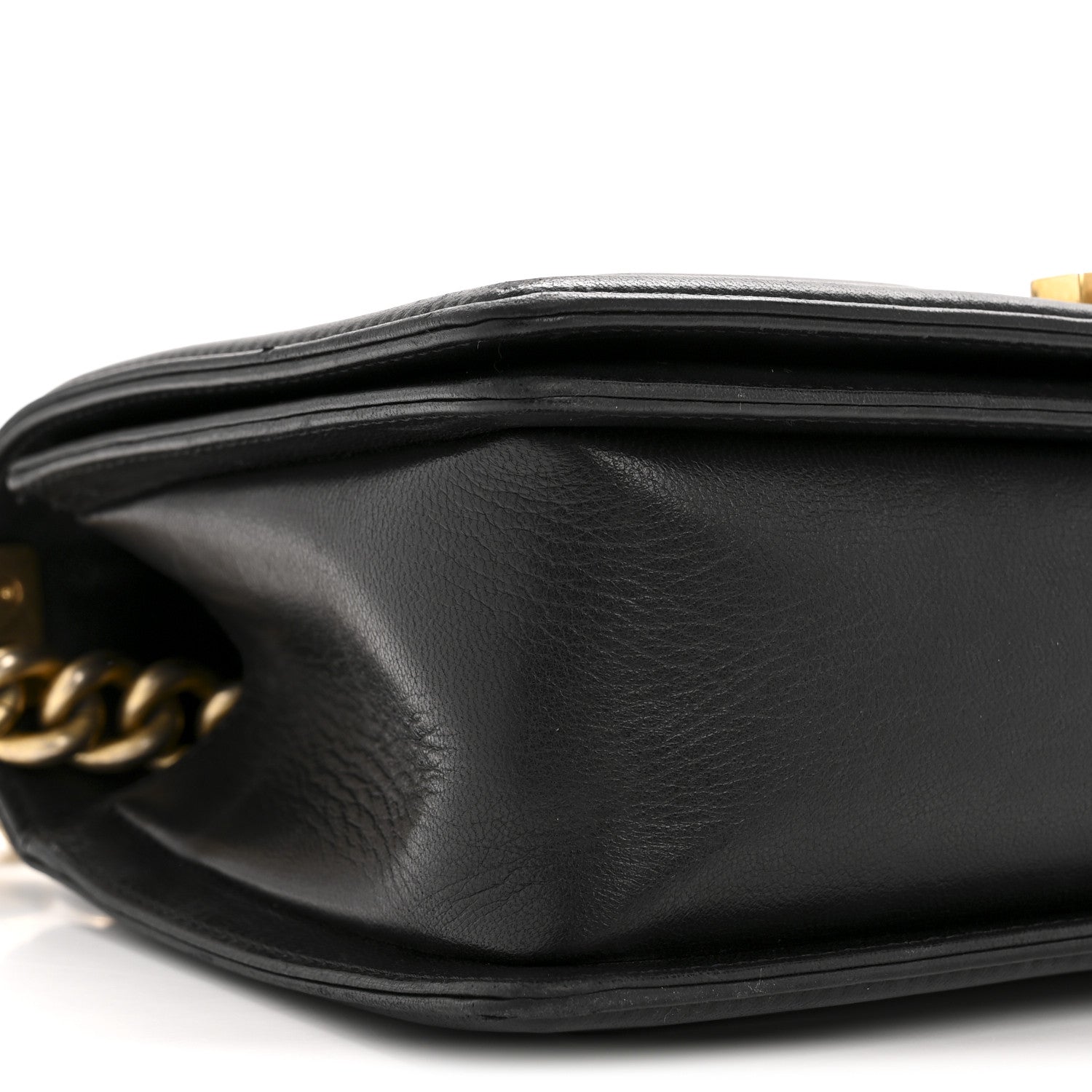 Chanel Lambskin Quilted Medium Boy Flap Black 9 of 16