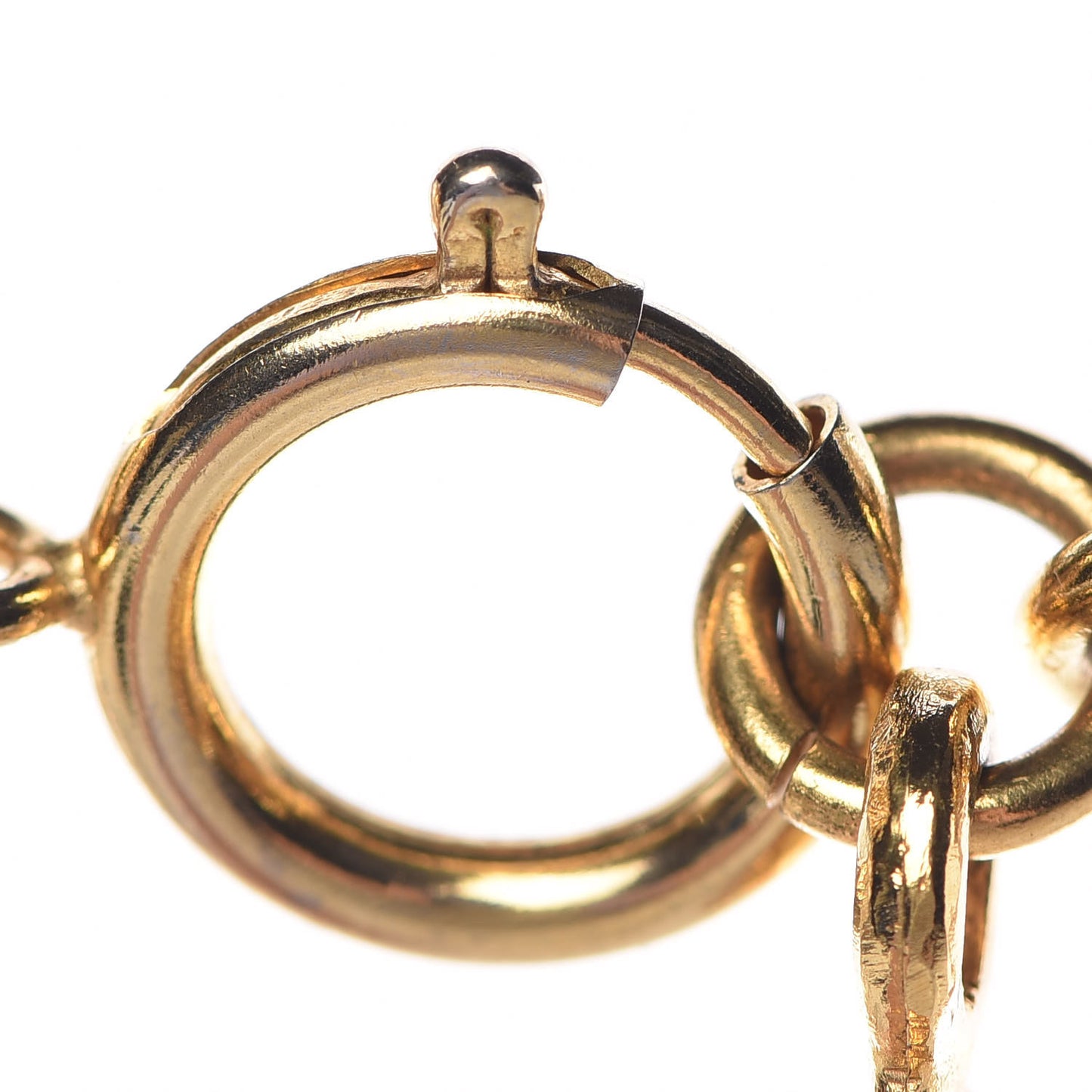 Pearl CC Necklace Gold