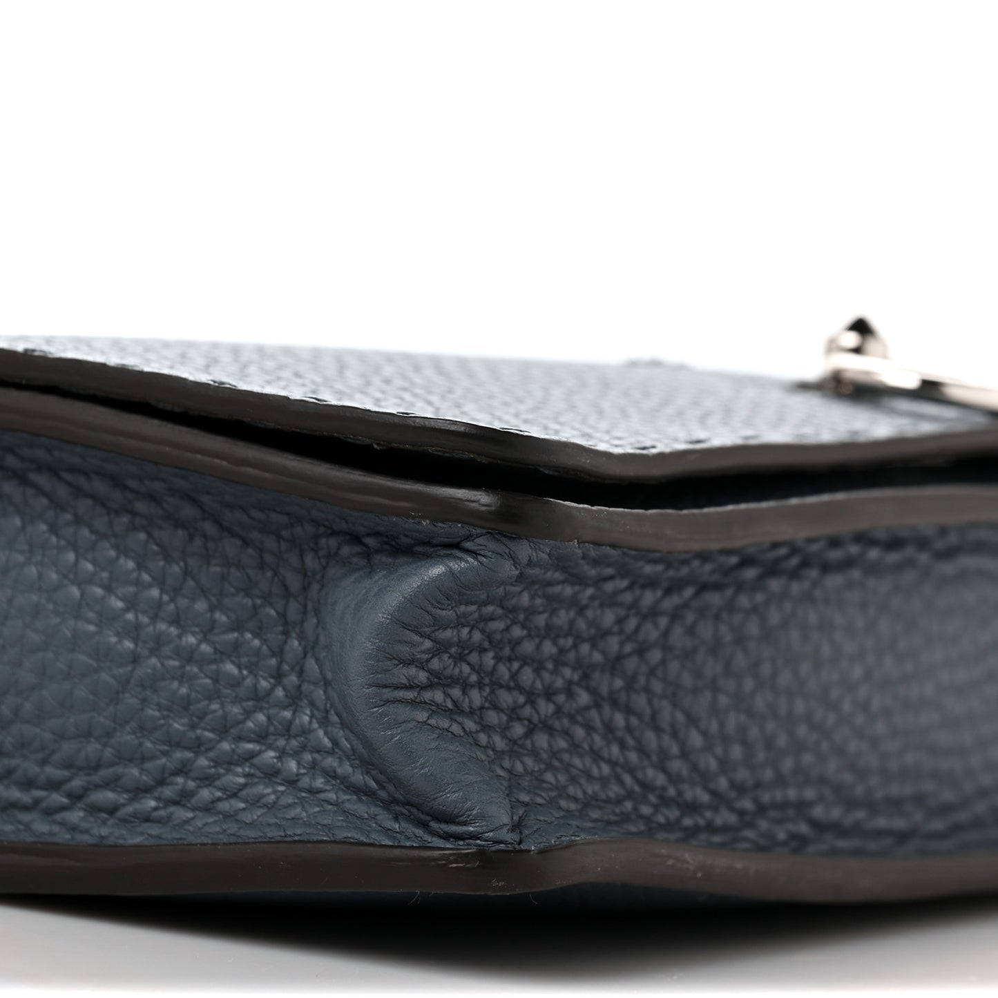 Cuoio Romano Selleria Piping Messenger Bag Tempesta Multicolor