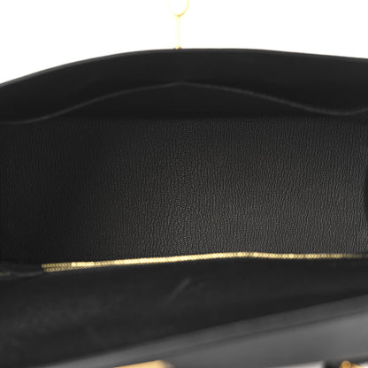 Hermes Epsom Kelly Sellier 28 Black 5 of 13