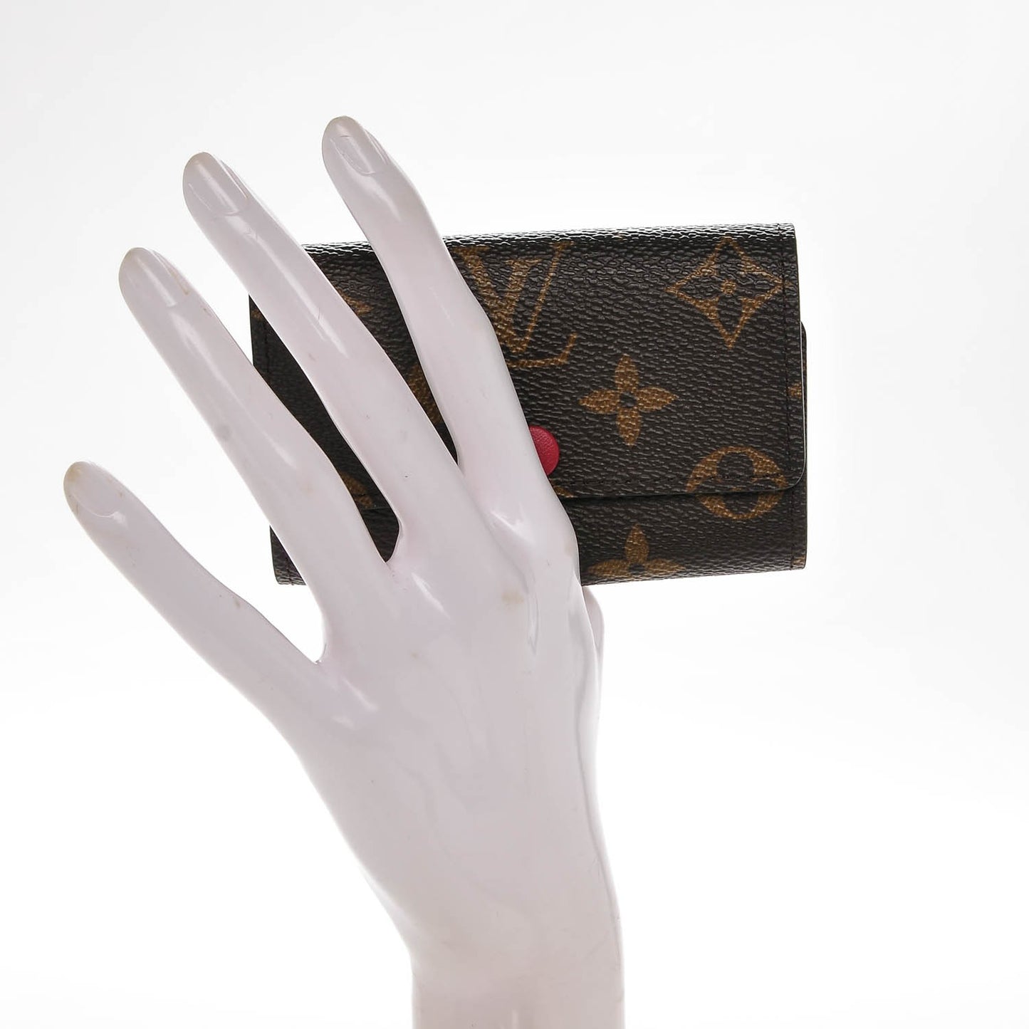 Monogram 6 Key Multicles Holder Fuchsia