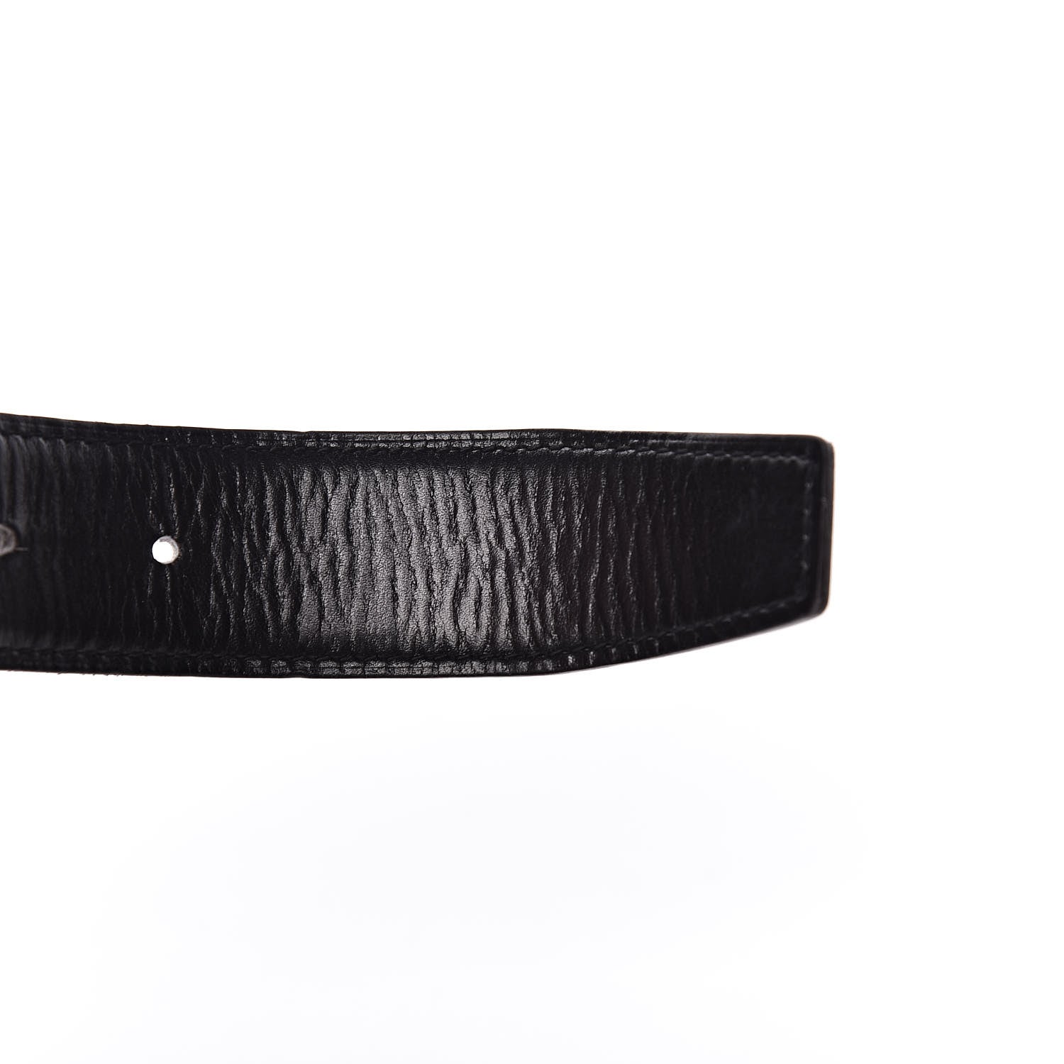 Hermes Box Chamonix Reversible 32mm H Belt 100 Black Chocolate 8 of 10